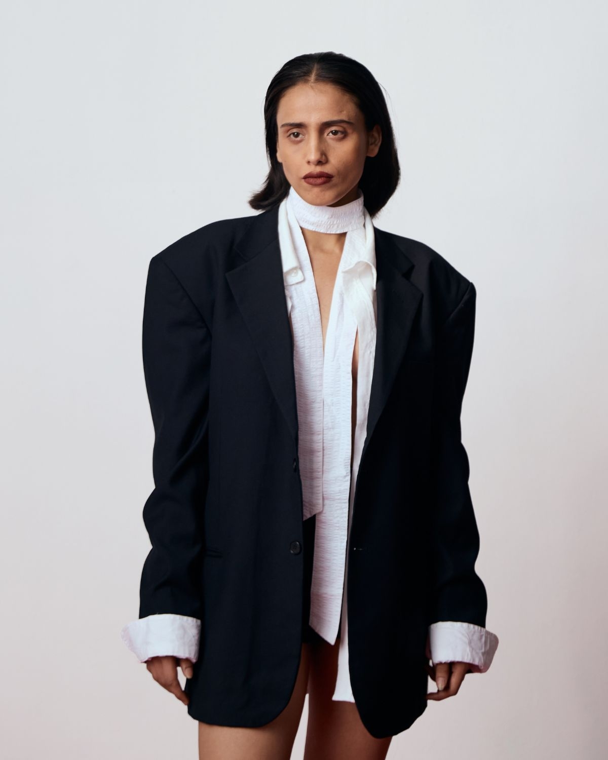 THE BORROWED BLAZER