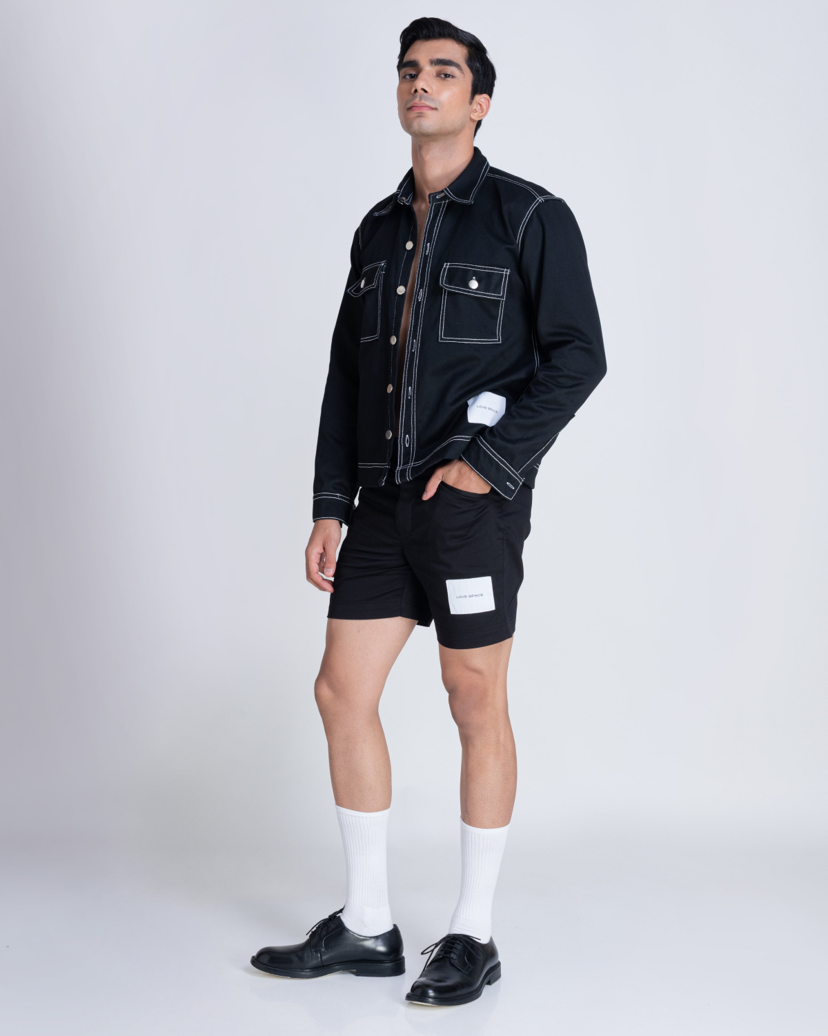 LOGO PATCH SHORTS