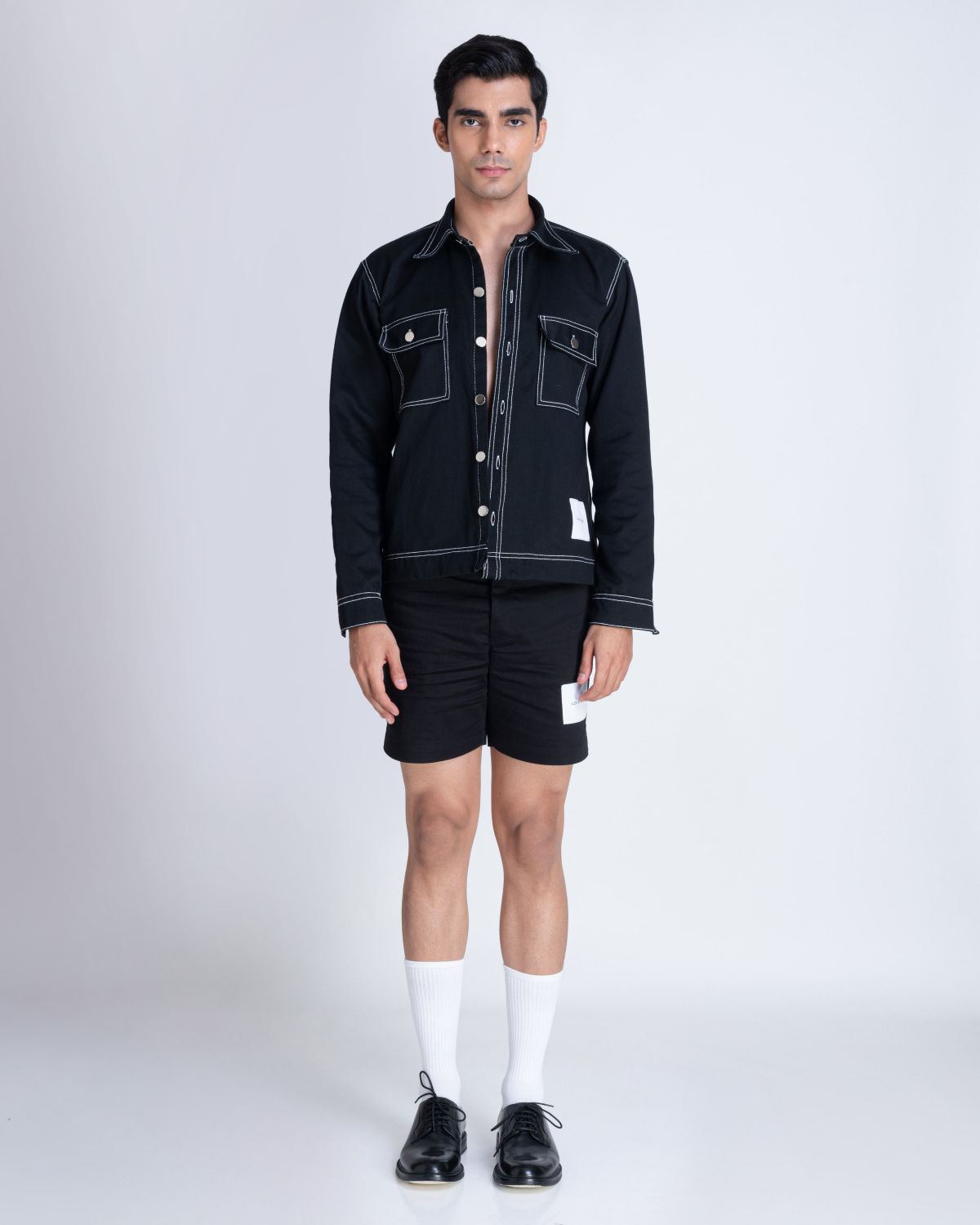 LOGO PATCH SHORTS